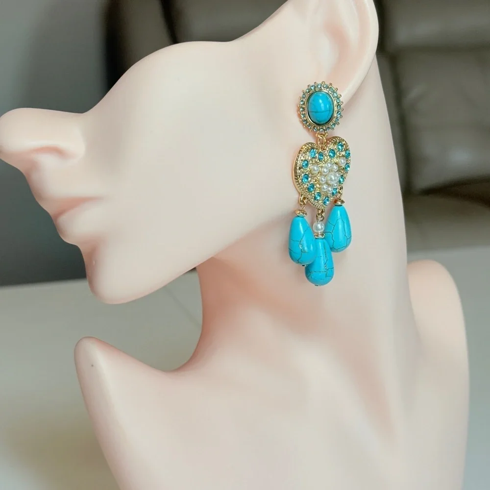 Anthropologie elegant turquoise